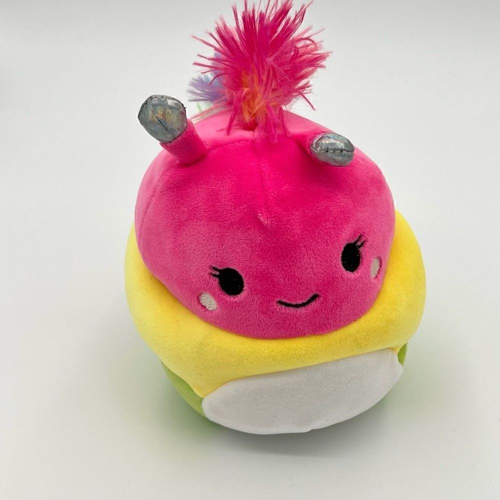 CORNELIA the Rainbow CATERPILLAR Squishmallow 8” New with Tag Kellytoy Plush Toy